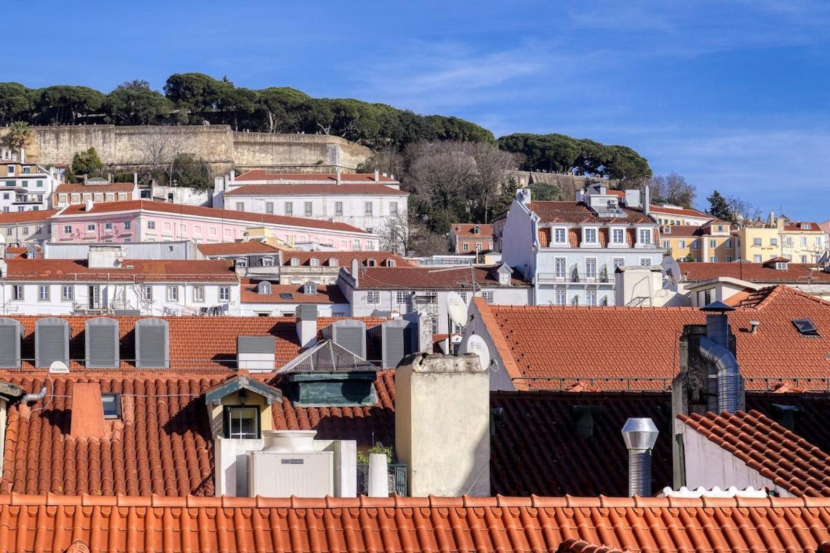 Lisbon Beautiful 2 Bedroom Apartment With Views In Rua Augusta Lisabona Exterior foto